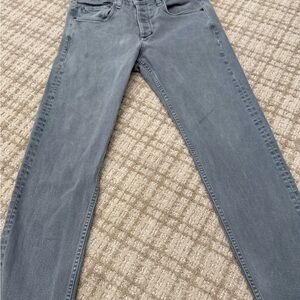 Rag & Bone Gray Slim Fit Denim